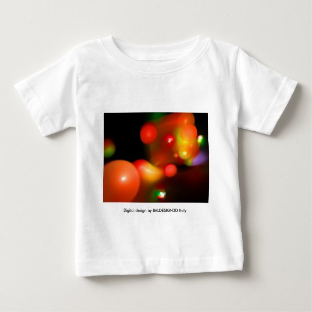 T-SHIRT POUR BÉBÉ BULLES QUANTUMES (Devant)