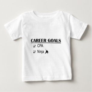 T-shirt Pour Bébé Buts de carrière de CPA Ninja