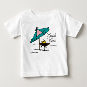 T-shirt Pour Bébé cacahuètes Bois de bois à la plage