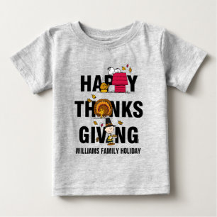 T-shirt Pour Bébé cacahuètes Combo Bon thanksgiving