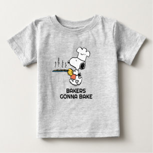 T-shirt Pour Bébé cacahuètes   Cookies à biscuits Snoopy