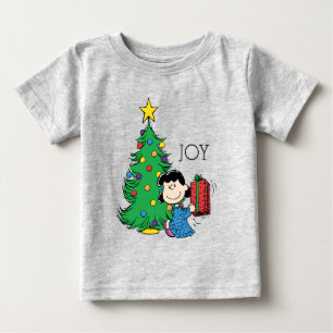 T-shirt Pour Bébé cacahuètes   Lucy Christmas Tree
