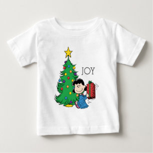 T-shirt Pour Bébé cacahuètes   Lucy Christmas Tree