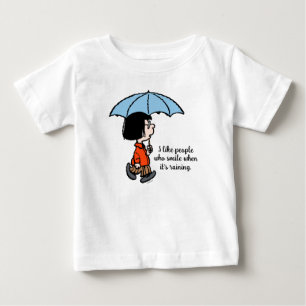 T-shirt Pour Bébé cacahuètes   Marcie sous le parapluie
