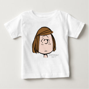 T-shirt Pour Bébé cacahuètes Peppermenthe Patty Face confuse