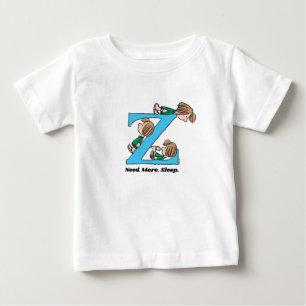 T-shirt Pour Bébé cacahuètes Peppermenthe Patty Sleepy Z