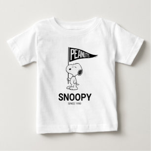 T-shirt Pour Bébé cacahuètes   Snoopy Athletic Department