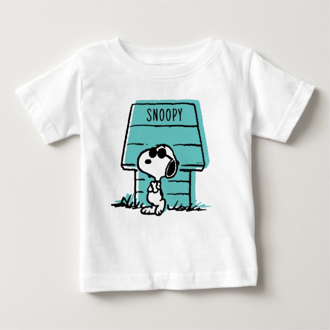 T-shirt Pour Bébé cacahuètes | Snoopy Be Real (Devant)