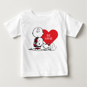 T-shirt Pour Bébé cacahuètes   Snoopy & Charlie Brown Valentine