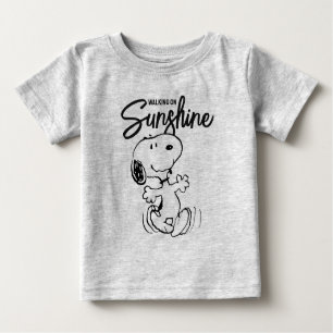 T-shirt Pour Bébé cacahuètes   Snoopy Dance