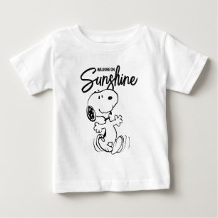 T-shirt Pour Bébé cacahuètes   Snoopy Dance