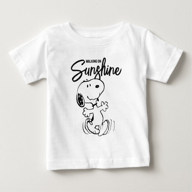 T-shirt Pour Bébé cacahuètes | Snoopy Dance (Devant)