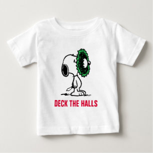 T-shirt Pour Bébé cacahuètes   Snoopy pour les fêtes
