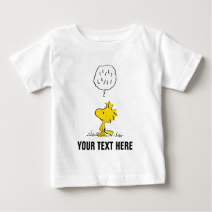 T-shirt Pour Bébé cacahuètes Woodstock Speaks & Pois