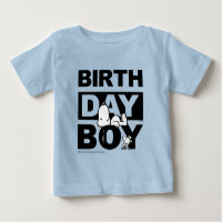 Cachou personnalisé | Snoopy garçon d'anniversaire