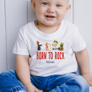 T-shirt Pour Bébé Cadeau Mignon pour Nouveau-né, Bébé Unisexe Rocks