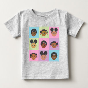 T-shirt Pour Bébé Cadeaux de cheveux naturels personnalisables!