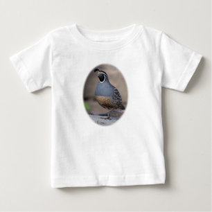 T-shirt Pour Bébé Cailles de Californie