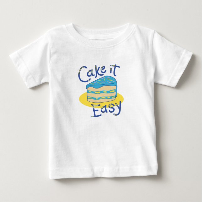 T-shirt Pour Bébé Cake It Easy : Sweet Dreams Edition (Devant)