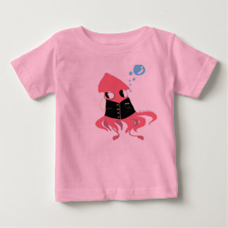 T-shirt Pour Bébé Calamar