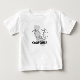 T-shirt Pour Bébé californie USA