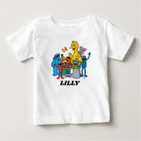 Camarades de Sesame Street qui font signe