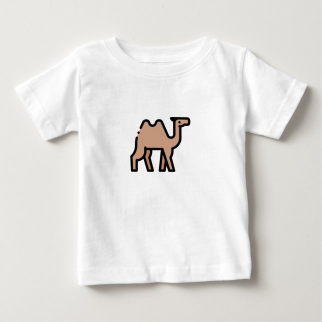 T-shirt Pour Bébé Camel (Devant)