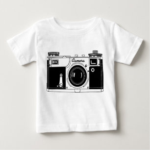 T-shirt Pour Bébé Caméra classique