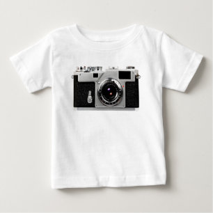 T-shirt Pour Bébé Caméra de cinéma de la vieille école