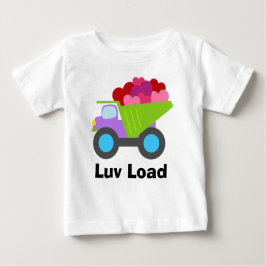 T-shirt Pour Bébé Camion à Coeurs de Garçons Mignons