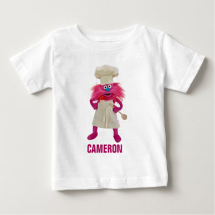 T-shirt Pour Bébé Camion alimentaire Monster de Cookie   Poing Gonge