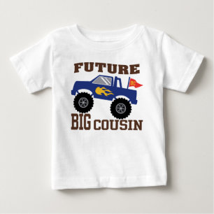 T-shirt Pour Bébé Camion Big Cousin Monster Future