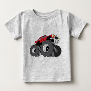 T-shirt Pour Bébé Camion de monstre
