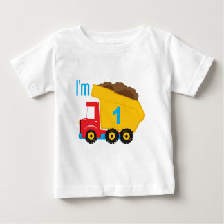 T-shirt Pour Bébé Camion de pompage J'ai 1