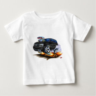 T-shirt Pour Bébé Camion noir du pionnier solides solubles