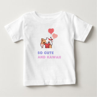 T-shirt Pour Bébé Camiseta de bebé diseño Cute Kawaii