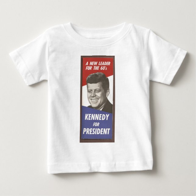 T-shirt Pour Bébé Campagne de JFK (Devant)