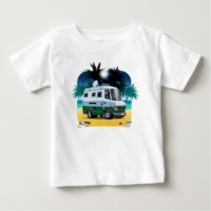 T-shirt Pour Bébé Camper de dessin