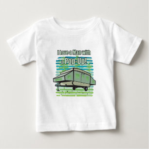 T-shirt Pour Bébé Camping PopUp