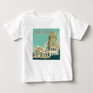 T-shirt Pour Bébé Canada   Toronto, Casa Loma