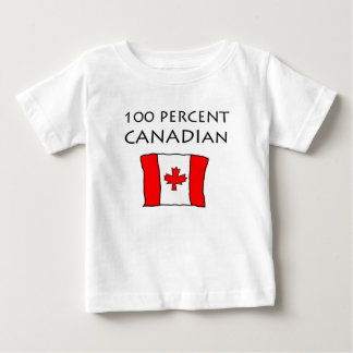 T-shirt Pour Bébé Canadien de 100%