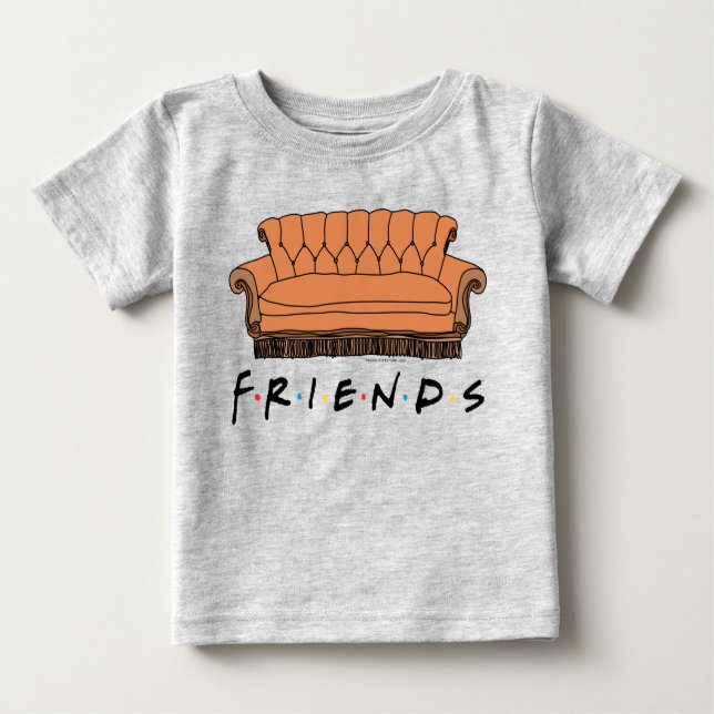 T-shirt Pour Bébé Canapé AMIS™ (Devant)