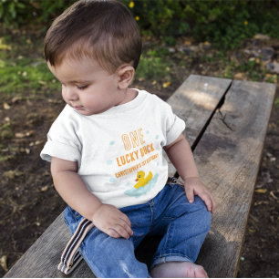 T-shirt Pour Bébé Canard 1er anniversaire