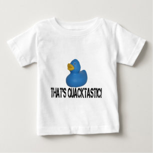 T-shirt Pour Bébé Canard bleu