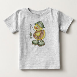 T-shirt Pour Bébé Canard de pêche