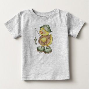 T-shirt Pour Bébé Canard de pêche