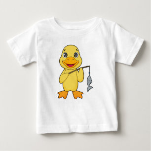T-shirt Pour Bébé Canard de pêche de canard