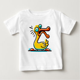 T-shirt Pour Bébé Canard fou