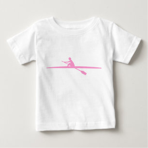 T-shirt Pour Bébé Canoë - Rose