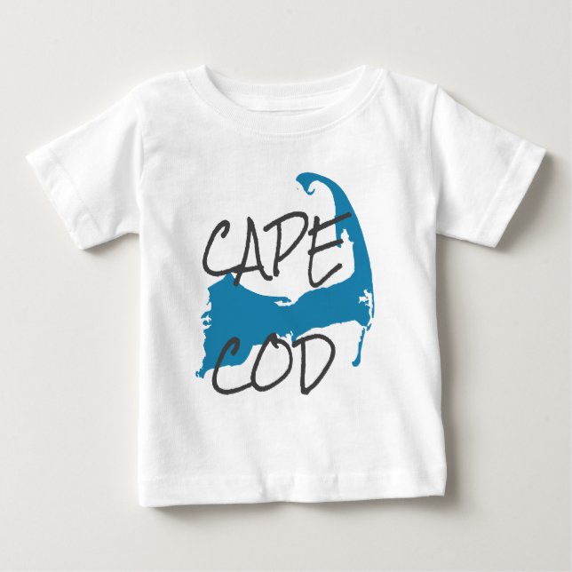 T-shirt Pour Bébé Cape Cod Massachusetts Toddler Shirt (Devant)